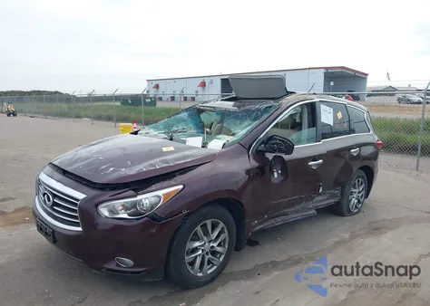 2013 Infiniti Jx35 z USA, uszkodzony, nr VIN 5N1AL0MM0DC348776